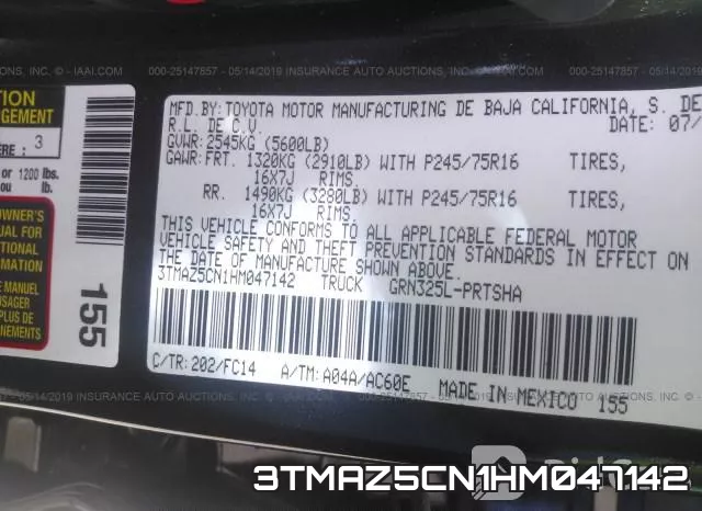 3TMAZ5CN1HM047142 фото 10