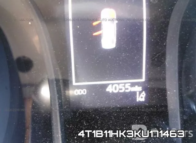 4T1B11HK3KU171463 фото 8