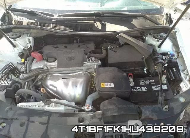 4T1BF1FK1HU438208 фото 2