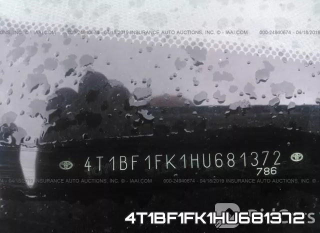 4T1BF1FK1HU681372 фото 10