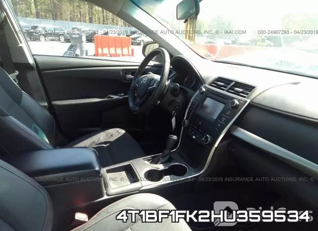4T1BF1FK2HU359534 фото 6