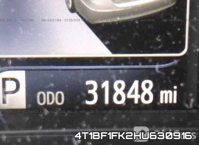 4T1BF1FK2HU630916 фото 7