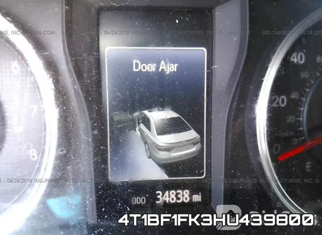 4T1BF1FK3HU439800 фото 8