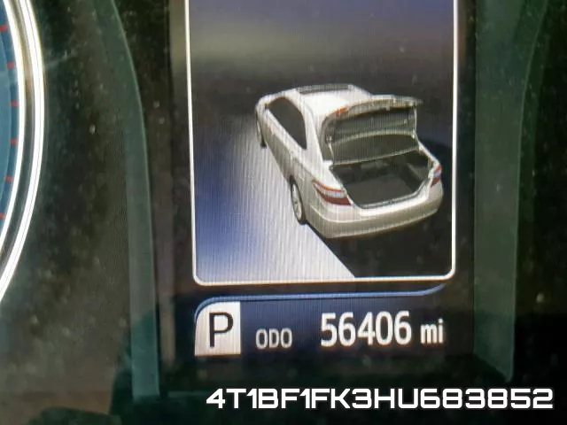 4T1BF1FK3HU683852 фото 9
