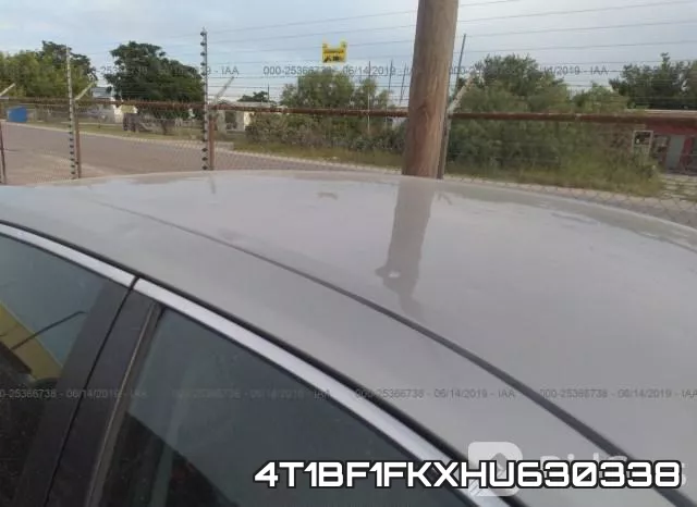4T1BF1FKXHU630338 фото 7