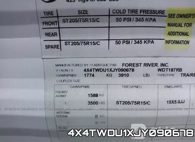 4X4TWDU1XJY090678 фото 10