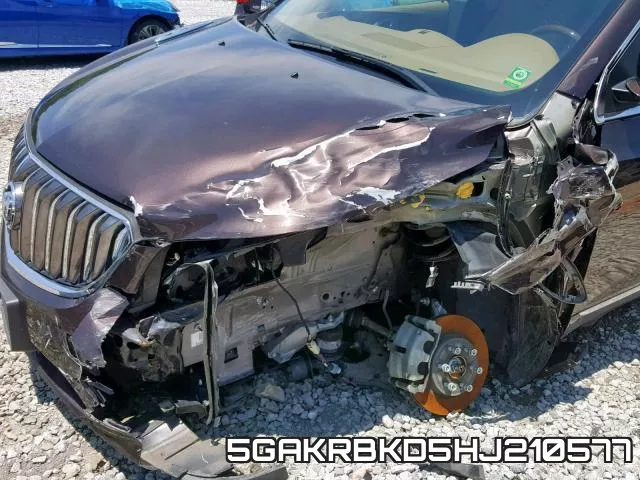 5GAKRBKD5HJ210577 фото 10