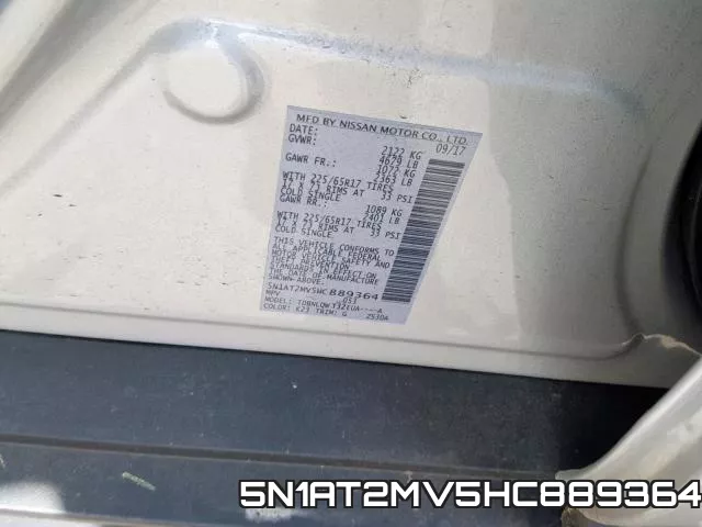 5N1AT2MV5HC889364 фото 2