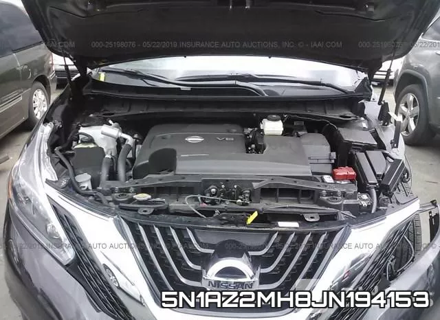 5N1AZ2MH8JN194153 фото 2