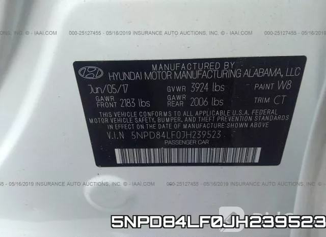 5NPD84LF0JH239523 фото 10