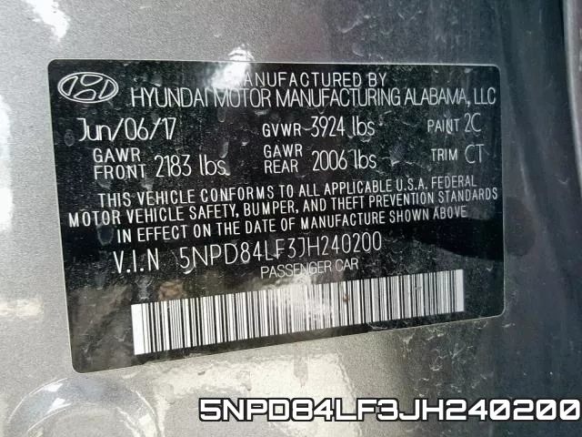 5NPD84LF3JH240200 фото 2