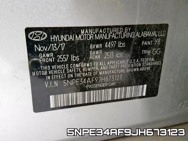 5NPE34AF9JH673123 фото 2