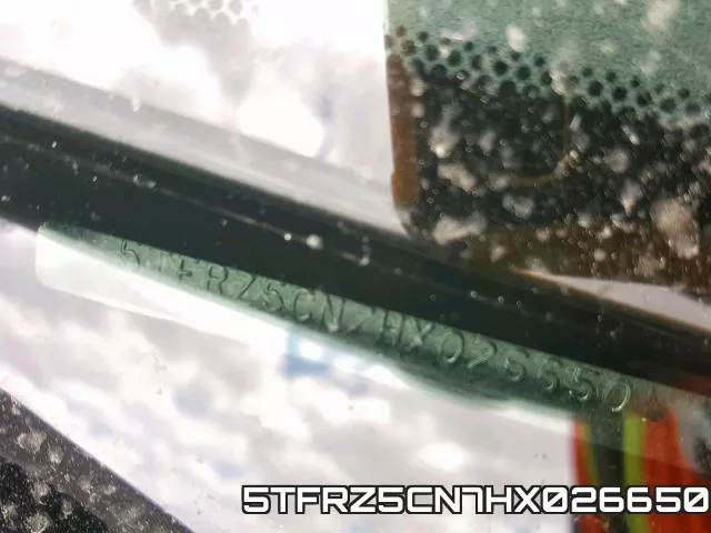 5TFRZ5CN7HX026650 фото 2