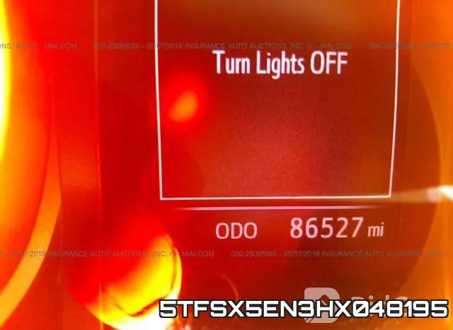 5TFSX5EN3HX048195 фото 8