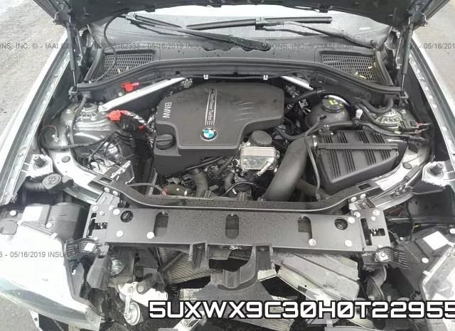 5UXWX9C30H0T22955 фото 2