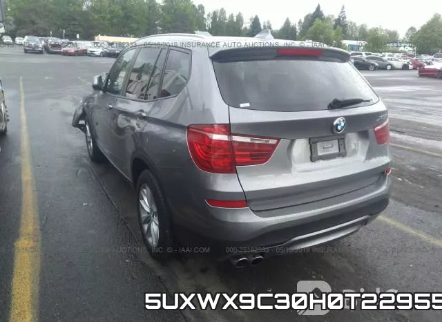 5UXWX9C30H0T22955 фото 4