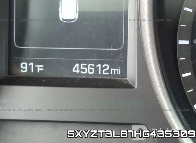 5XYZT3LB7HG435309 фото 8