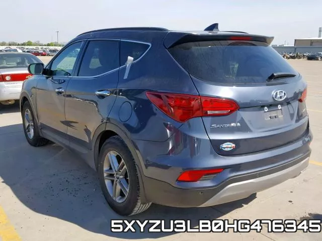 5XYZU3LB0HG476345 фото 4