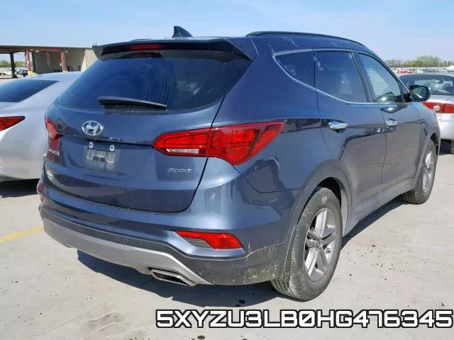 5XYZU3LB0HG476345 фото 5