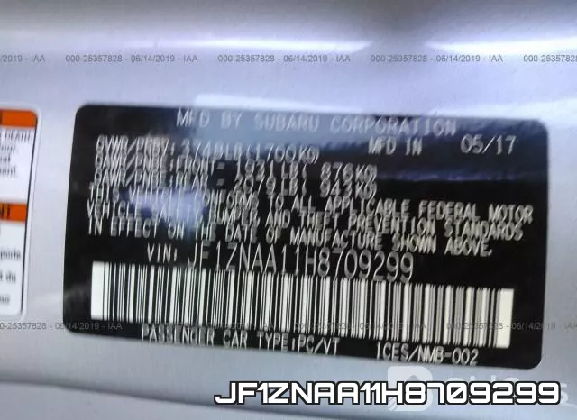 JF1ZNAA11H8709299 фото 10