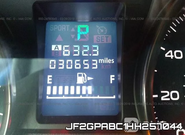 JF2GPABC1HH257044 фото 8