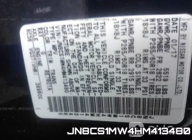 JN8CS1MW4HM413480 фото 10