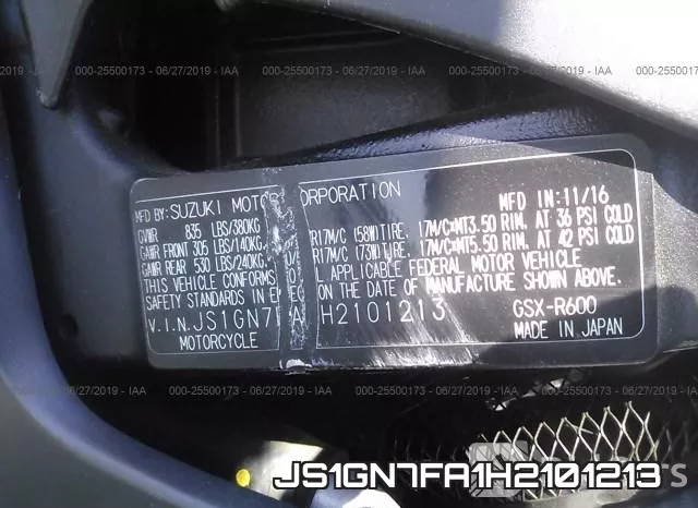 JS1GN7FA1H2101213 фото 2