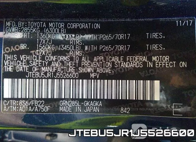 JTEBU5JR1J5526600 фото 10