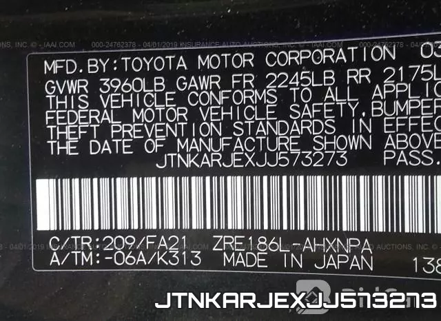 JTNKARJEXJJ573273 фото 10