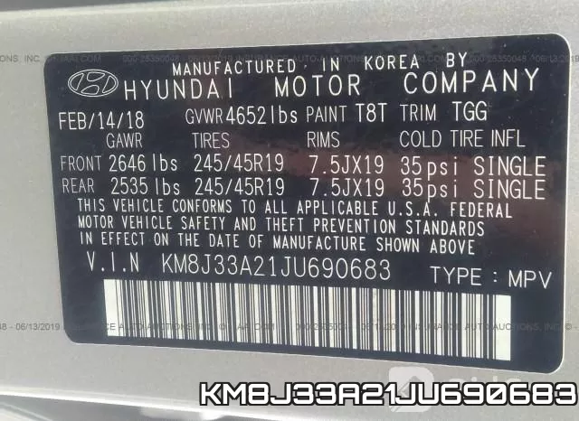KM8J33A21JU690683 фото 10