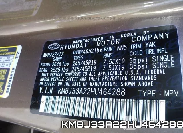 KM8J33A22HU464288 фото 10