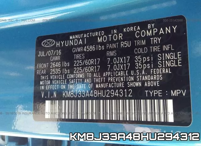 KM8J33A48HU294312 фото 10