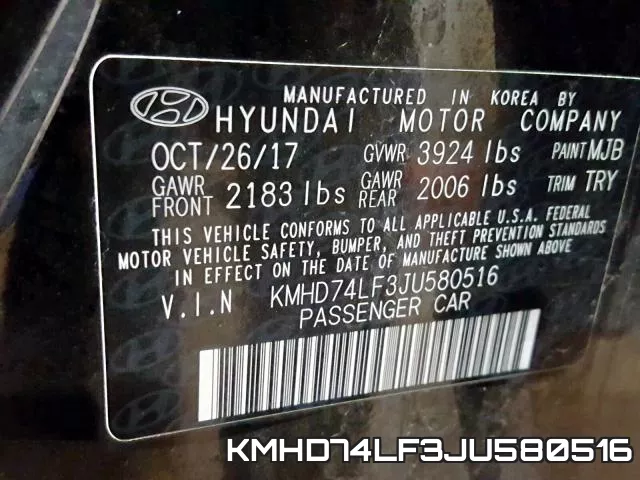 KMHD74LF3JU580516 фото 2