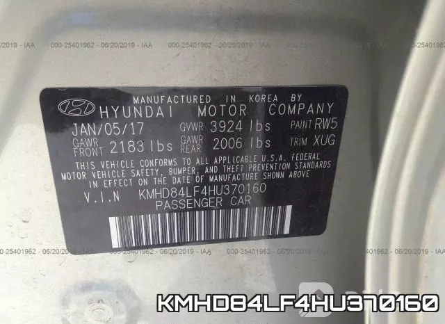 KMHD84LF4HU370160 фото 10