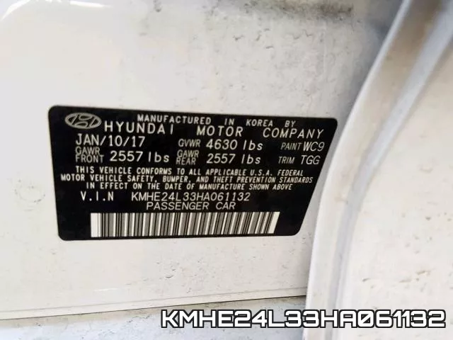 KMHE24L33HA061132 фото 2