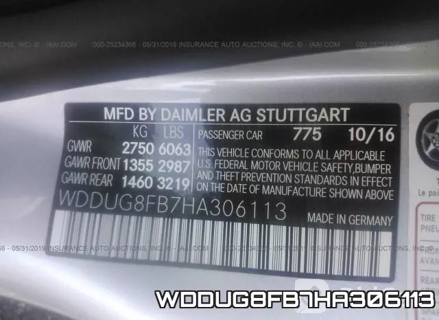 WDDUG8FB7HA306113 фото 10