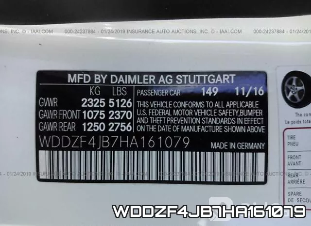 WDDZF4JB7HA161079 фото 10
