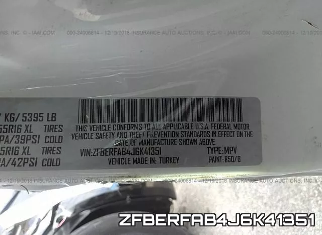 ZFBERFAB4J6K41351 фото 10