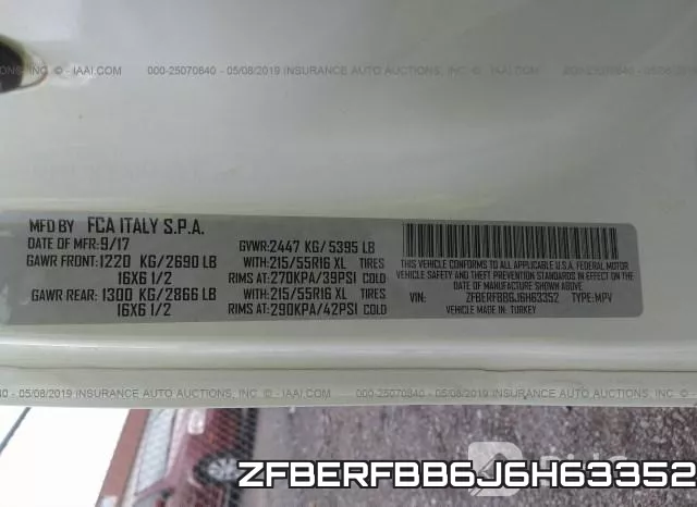 ZFBERFBB6J6H63352 фото 10