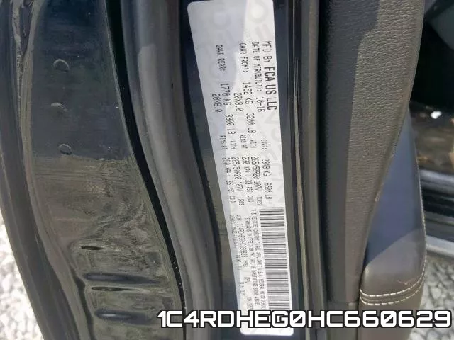 1C4RDHEG0HC660629 фото 2
