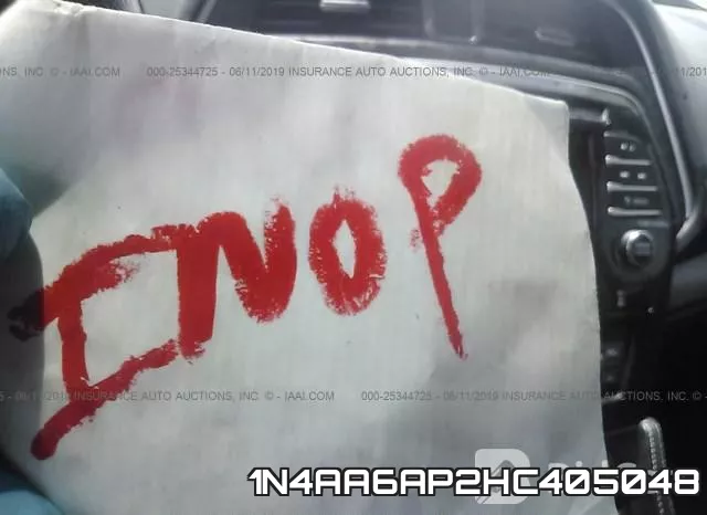 1N4AA6AP2HC405048 фото 8