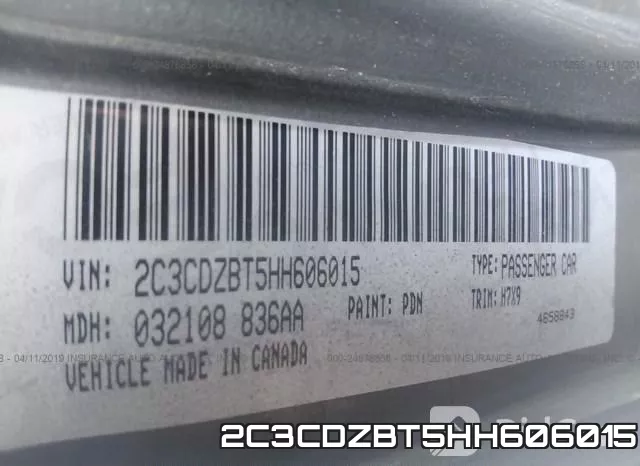 2C3CDZBT5HH606015 фото 10