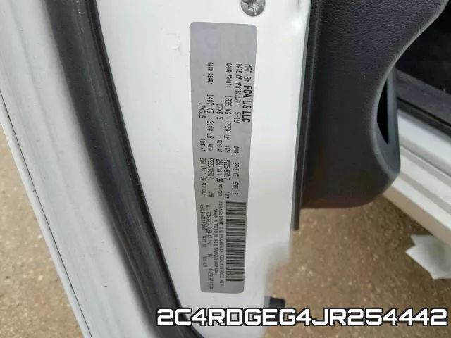 2C4RDGEG4JR254442 фото 2