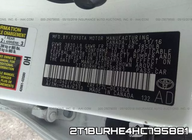 2T1BURHE4HC795881 фото 10