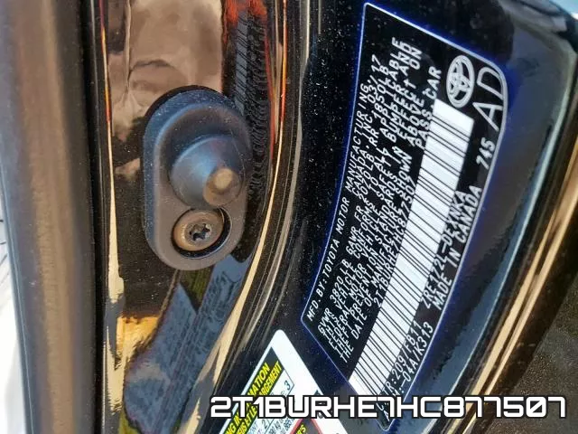 2T1BURHE7HC877507 фото 2