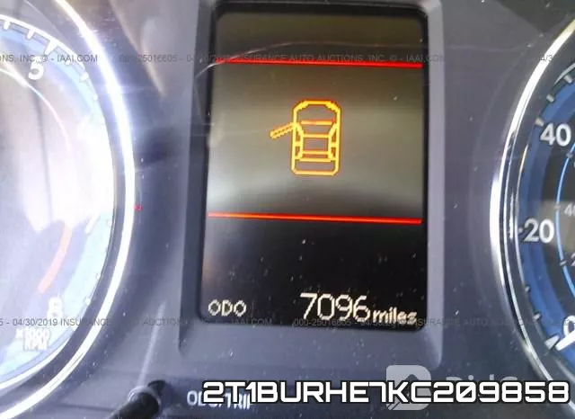 2T1BURHE7KC209858 фото 8