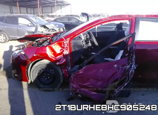 2T1BURHE8HC905248 фото 7
