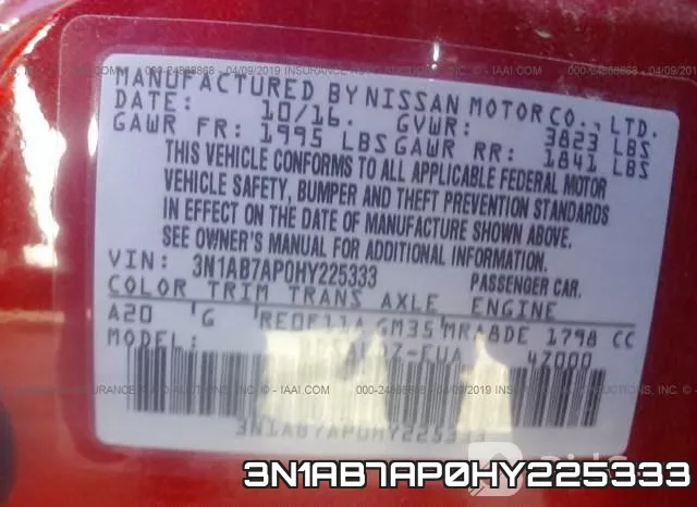 3N1AB7AP0HY225333 фото 9