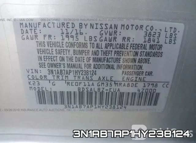 3N1AB7AP1HY238124 фото 10