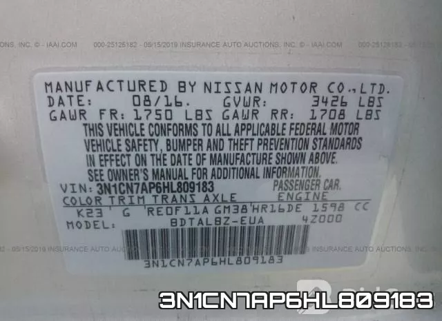 3N1CN7AP6HL809183 фото 10